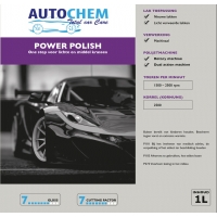 Autochem Power polish "siliconen vrij" 1 liter